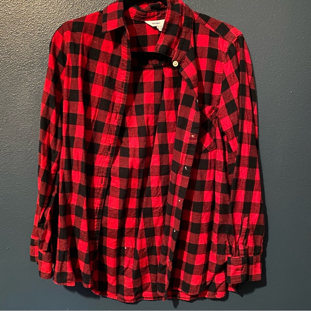 Old Navy Oversized Flannel Shirt